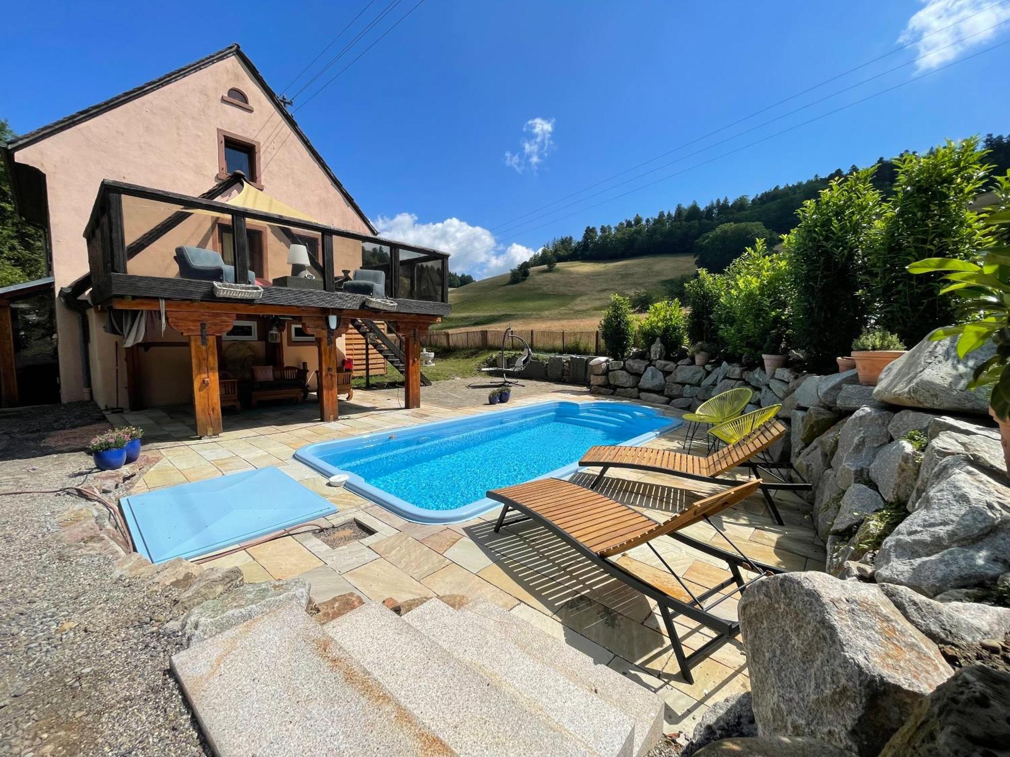 Ferienhaus Kappel Mit Pool Friburgo em Brisgóvia Exterior foto